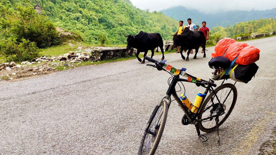 Cycling across Nepal – Leg 3 : Pokhara to Lumbini